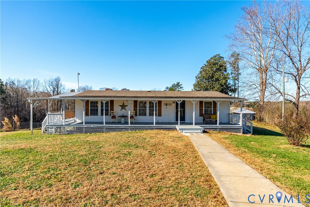 299 Arvin Store Road Keysville, VA 23947 - Photo 1 of 45 a view of a house with swimming pool