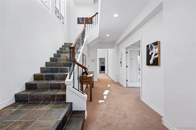 a view of entryway and hall