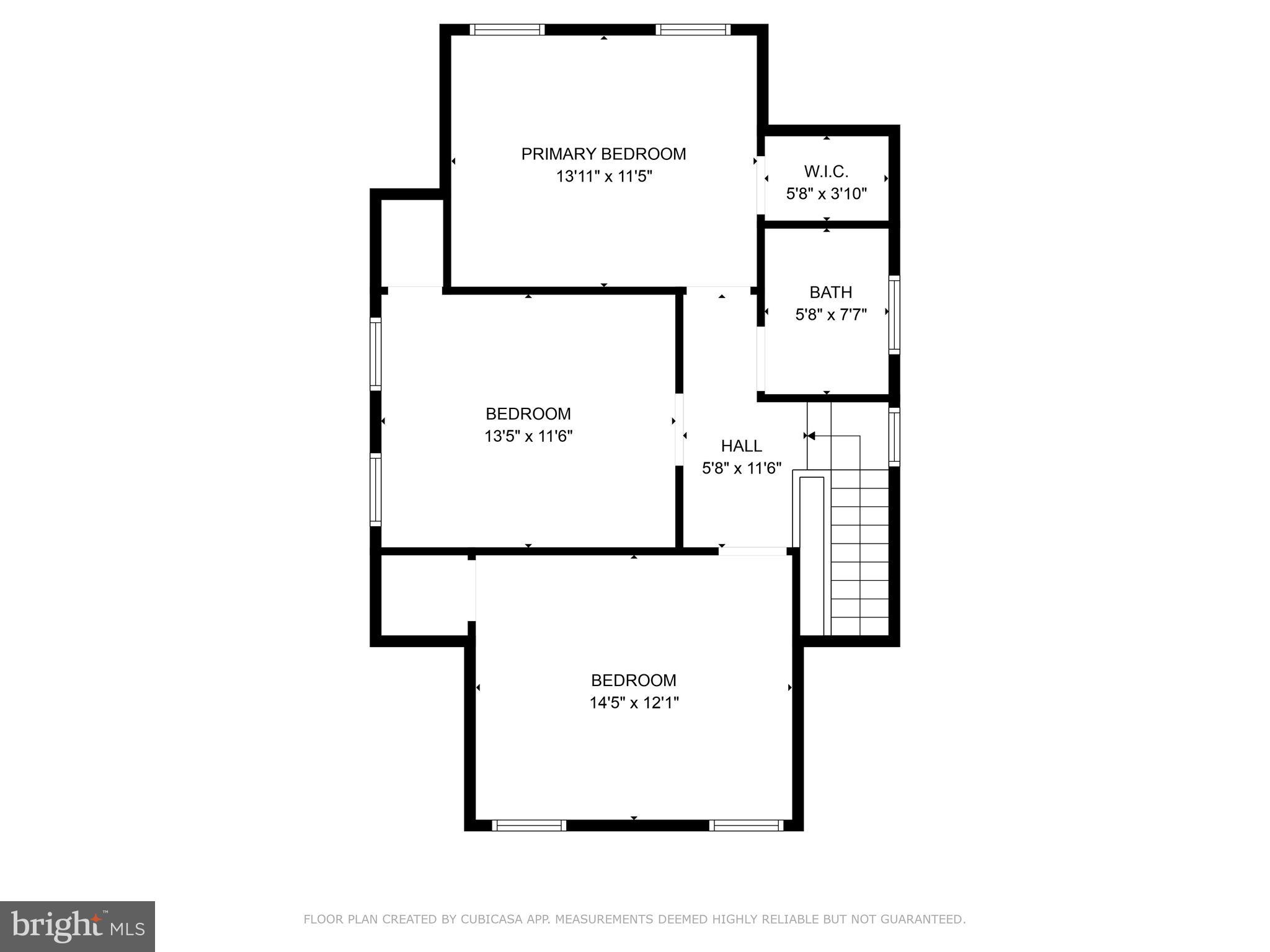 332 Radnor Road Baltimore, MD 21212 - Photo 45 of 47 Second Floor Floor Plan
