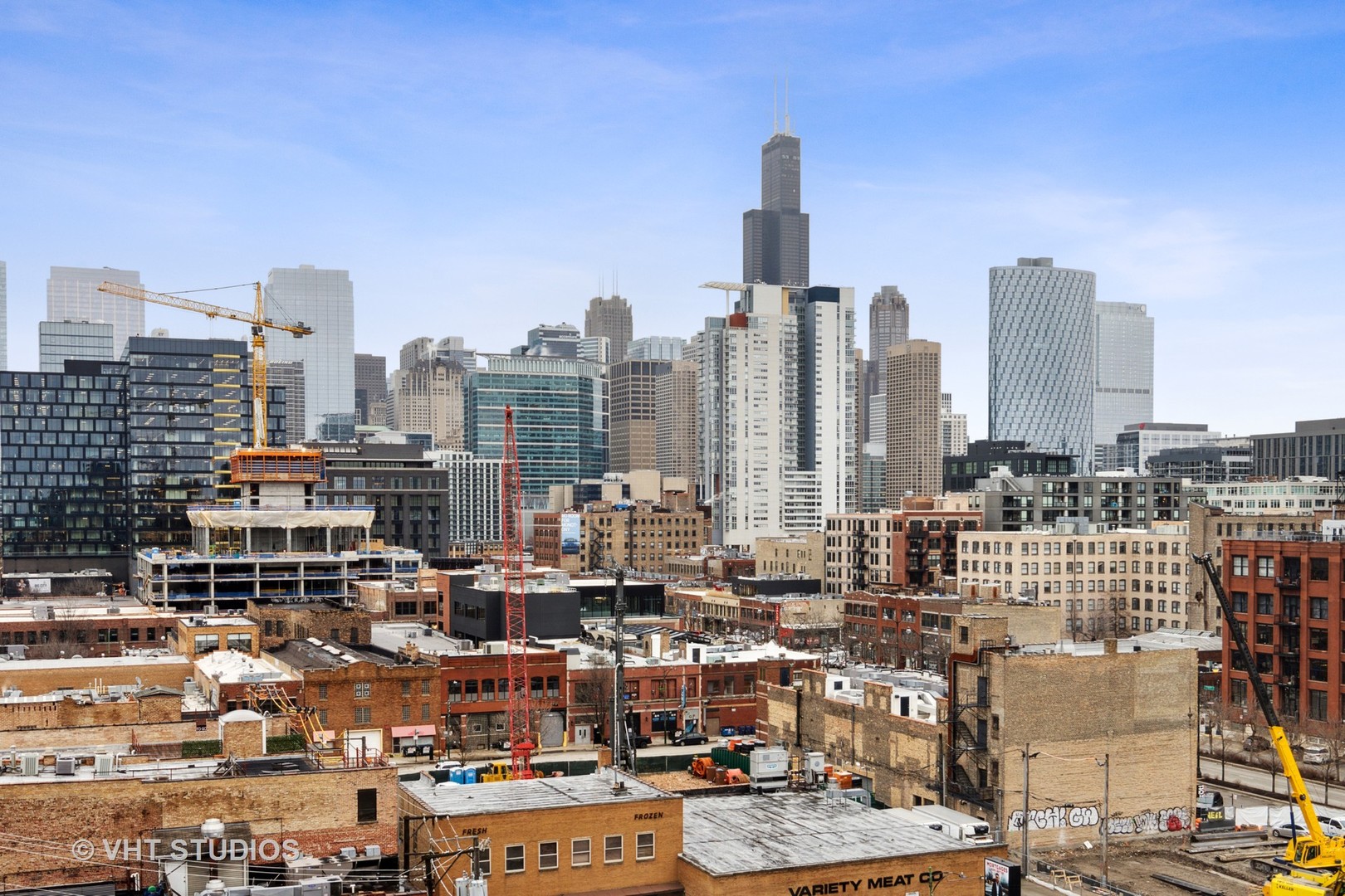 171 North Aberdeen Street, Unit 806 Chicago, IL 60607 - Photo 18 of 18 a view of city and a tall buildings