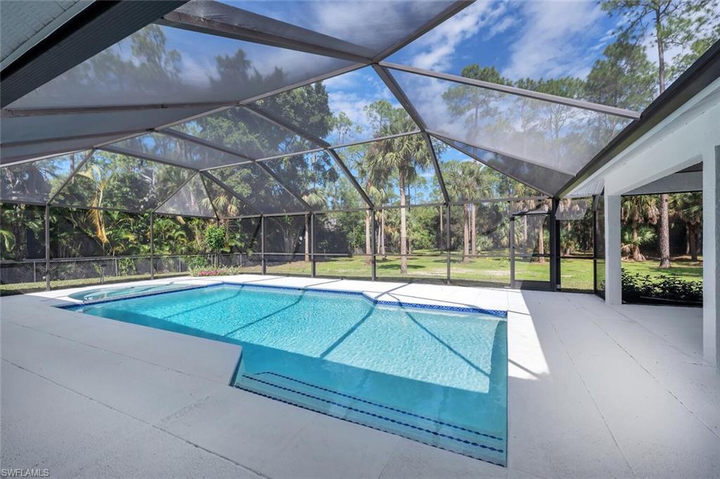 5253 Sycamore Drive Naples, FL 34119 - Photo 41 of 49 a view of swimming pool with yard