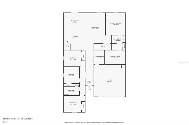 $2,200 | 3460 Chinotto Drive, Lake Alfred, FL 33850