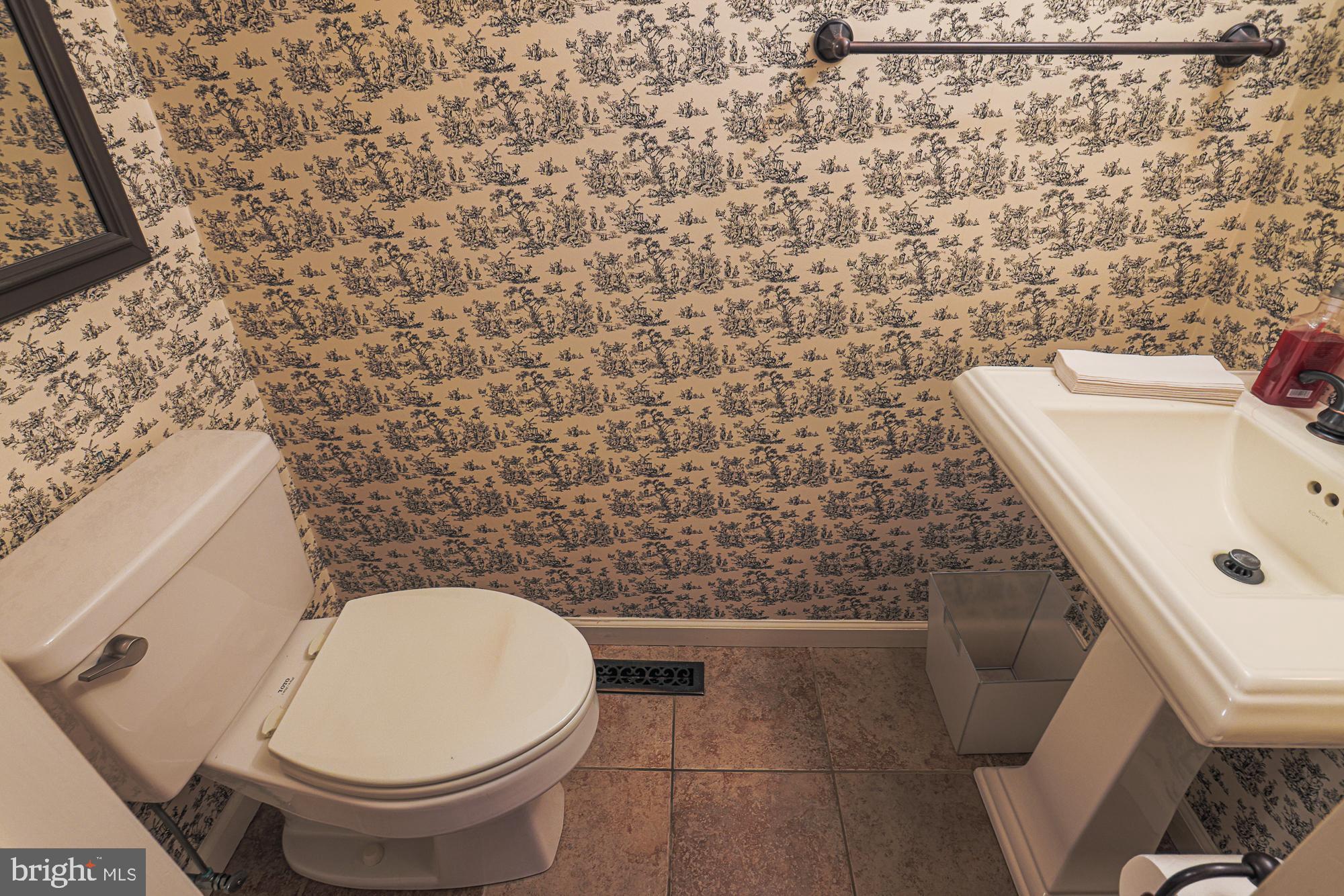 14005 Foxland Road Phoenix, MD 21131 - Photo 36 of 68 Powder room off the kitchen