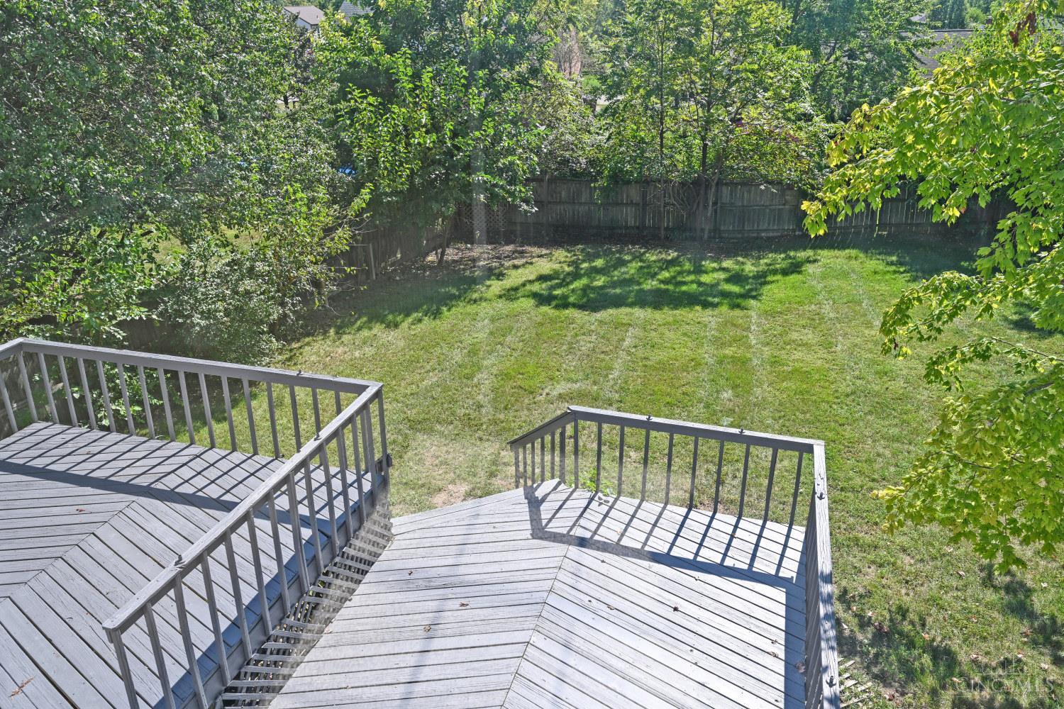 7853 West Chester Road West Chester, OH 45069 - Photo 43 of 54 View of the yard from the upstairs.