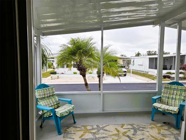 a view of a dining area with furniture