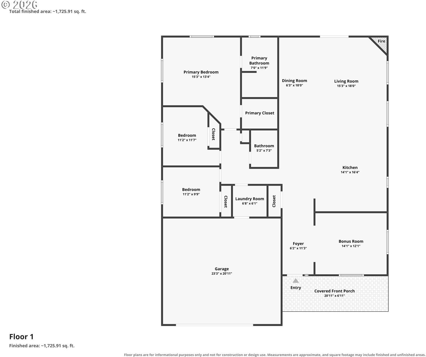 1663 5th Street Hood River, OR 97031 - Photo 47 of 47 Floor Plan
