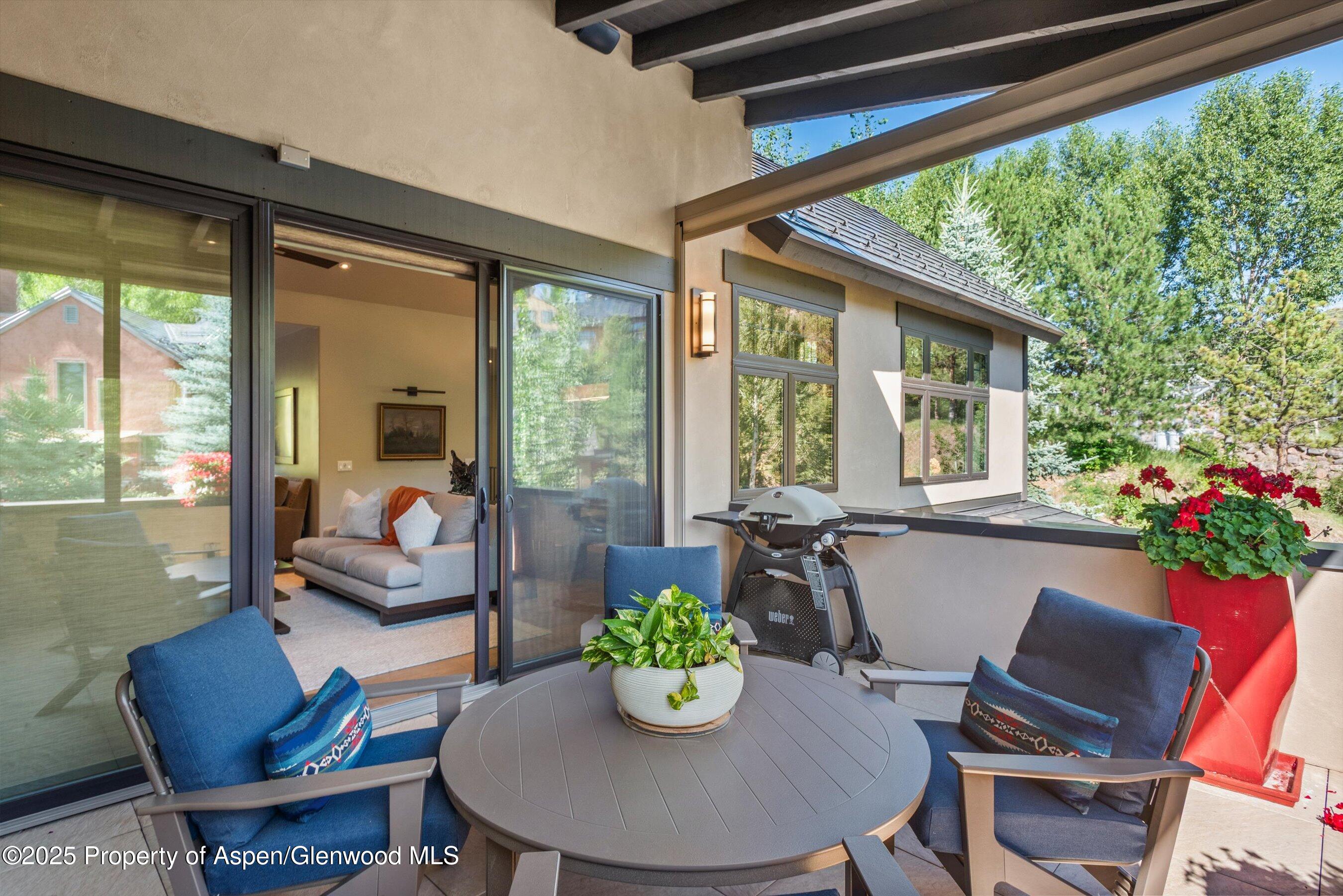 102 Wild Spring Lane Basalt, CO 81621 - Photo 17 of 51 a view of a dining room with furniture window and outdoor view