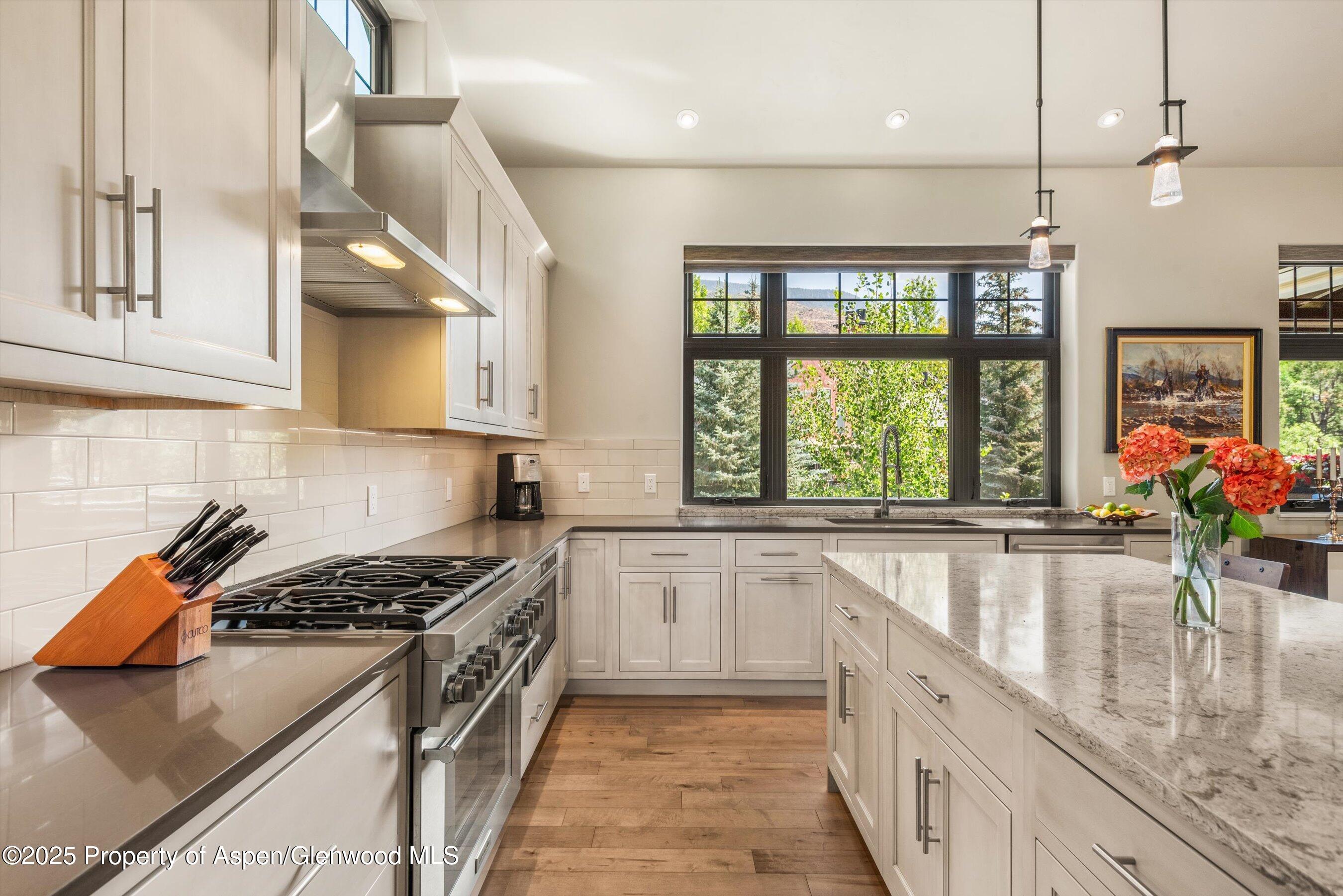 102 Wild Spring Lane Basalt, CO 81621 - Photo 26 of 51 a kitchen with stove a sink and cabinets