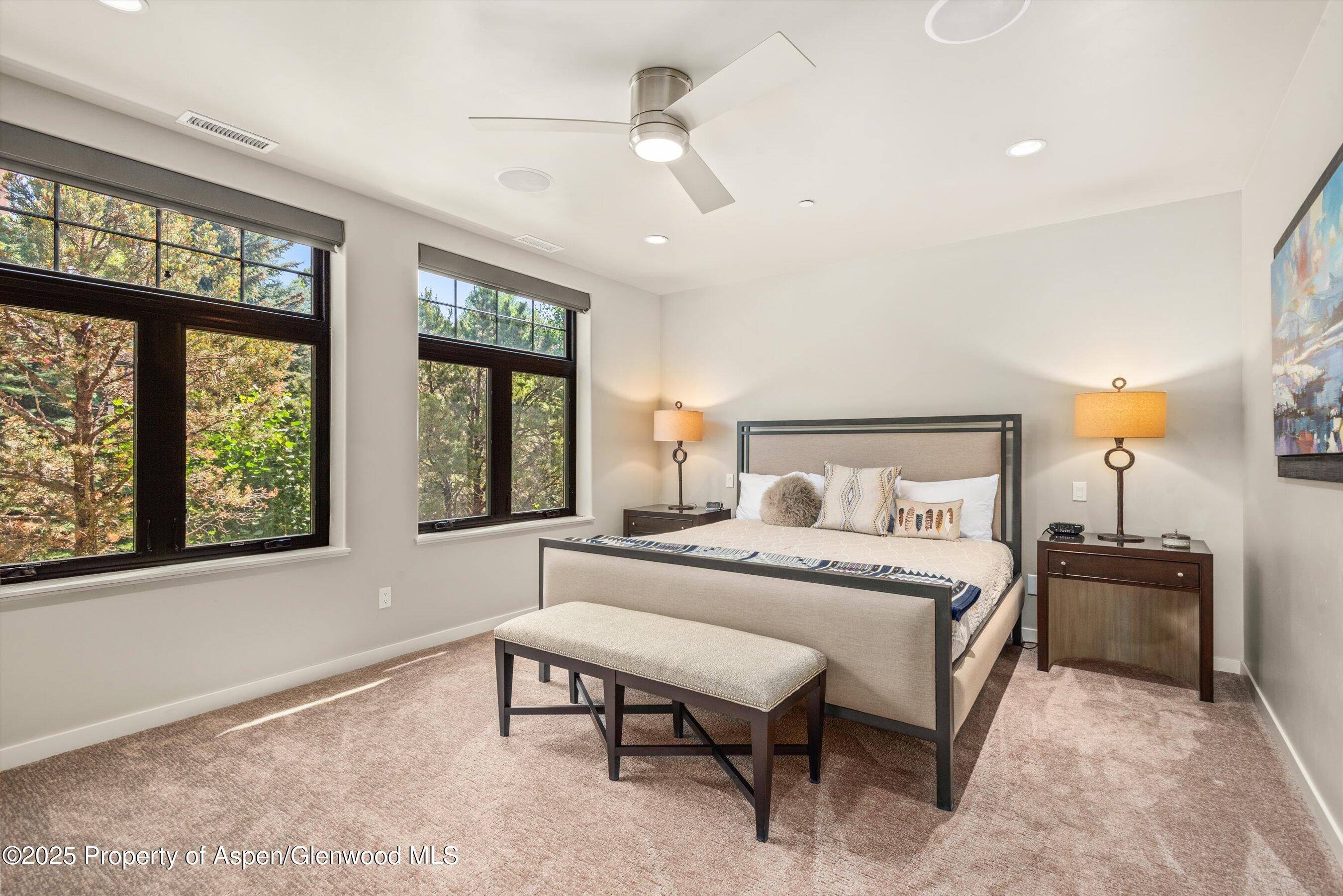 102 Wild Spring Lane Basalt, CO 81621 - Photo 30 of 51 a bedroom with a bed and a window