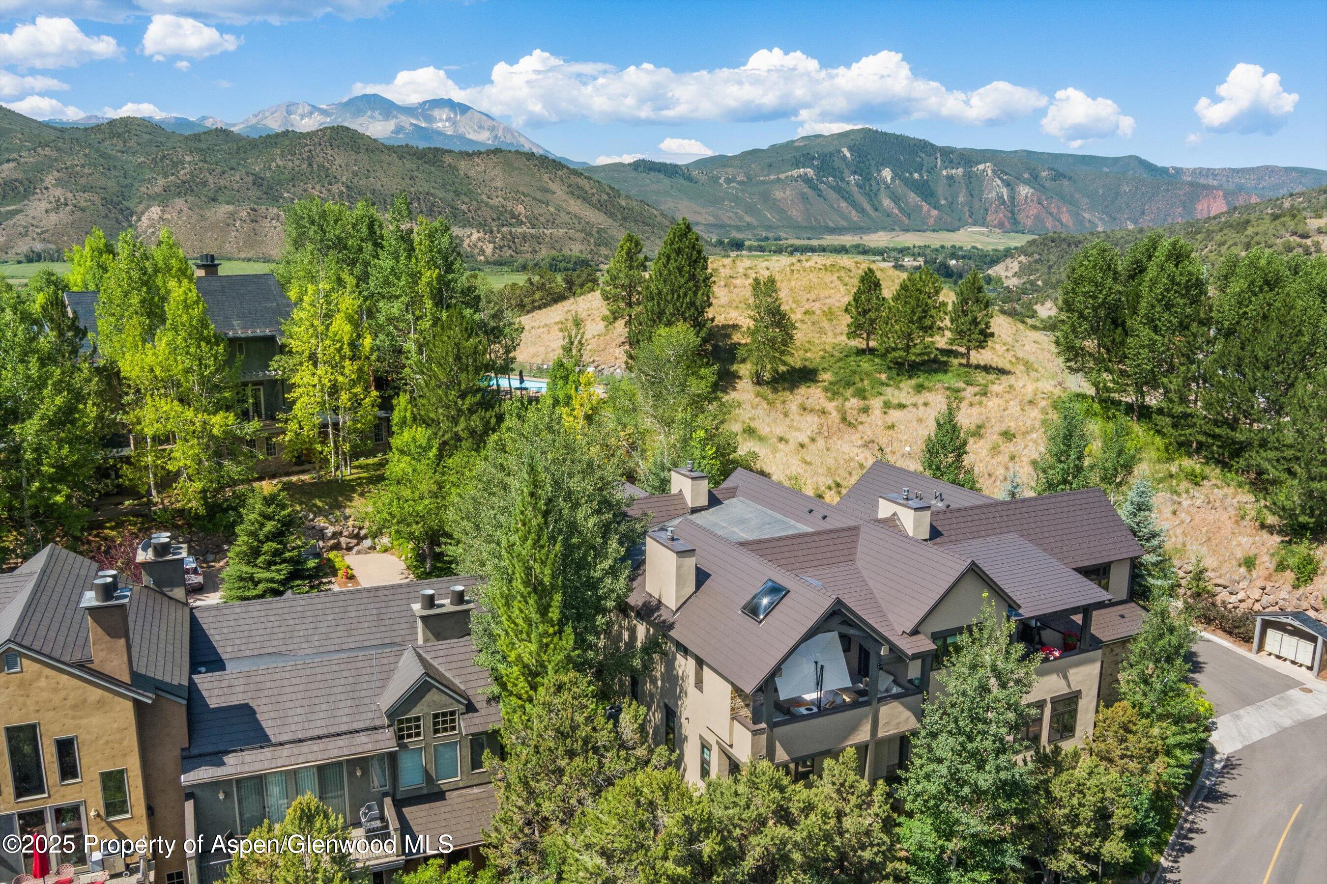 102 Wild Spring Lane Basalt, CO 81621 - Photo 48 of 51 an aerial view of houses with a city