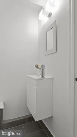 a bathroom with a sink