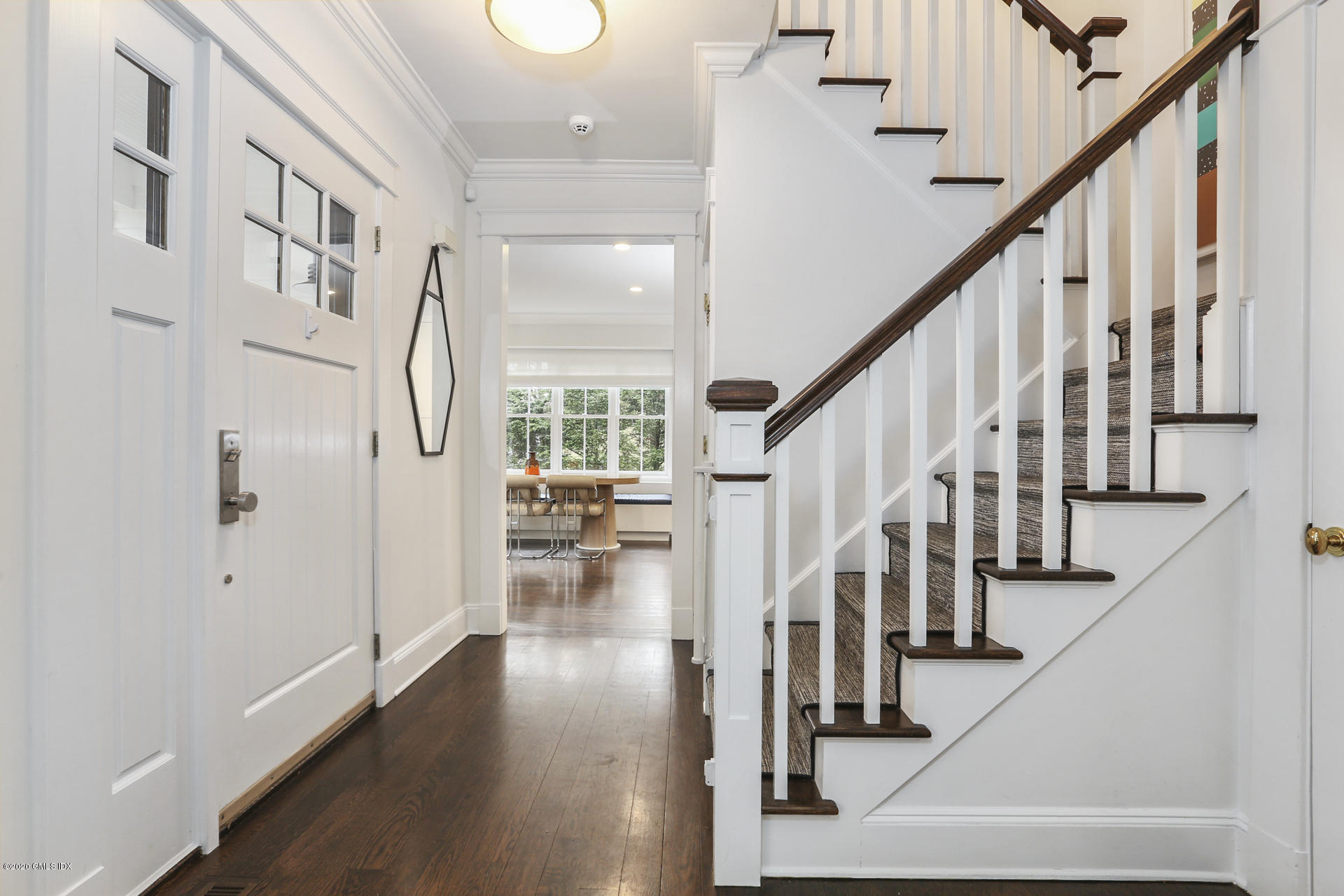 2 William Street Riverside, CT 06878 - Photo 3 of 28 a view of entryway and hall with wooden floor
