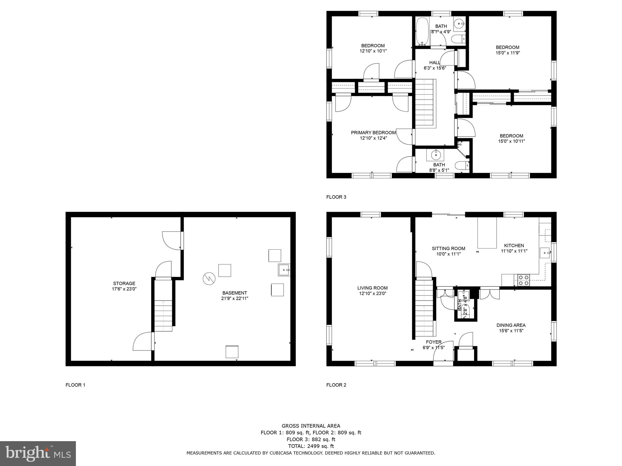 830 Lucky Road Severn, MD 21144 - Photo 28 of 28 Floor Plan