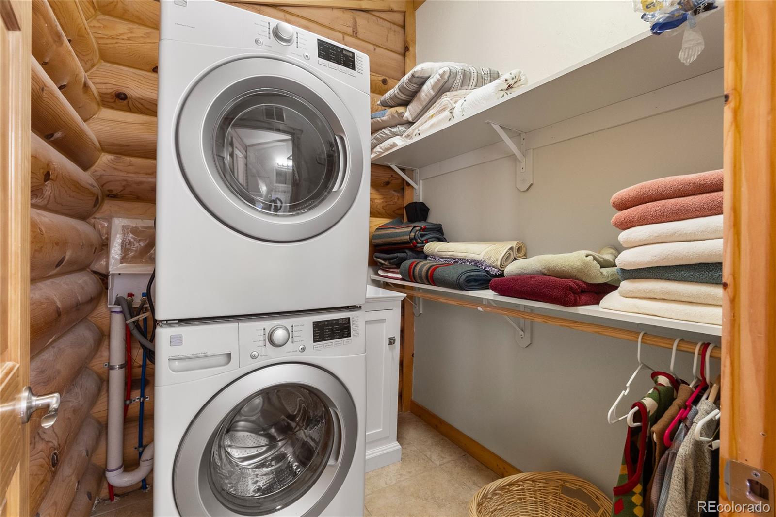 17245 Elbert Road Peyton, CO 80831 - Photo 23 of 45 a utility room with dryer and washer
