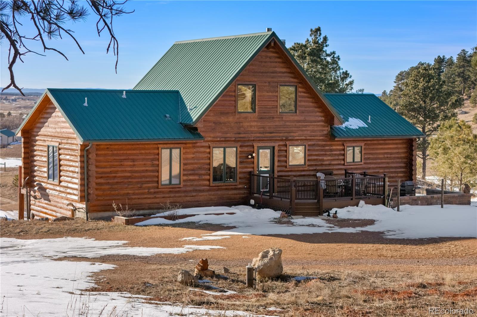 17245 Elbert Road Peyton, CO 80831 - Photo 7 of 45 a front view of a house