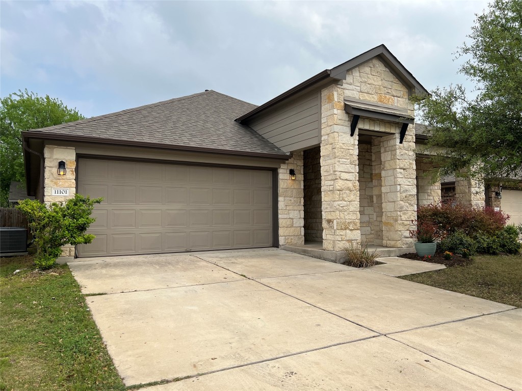 11101 Bruneau Trail Austin, TX 78754 - Photo 1 of 1 a front view of house with yard
