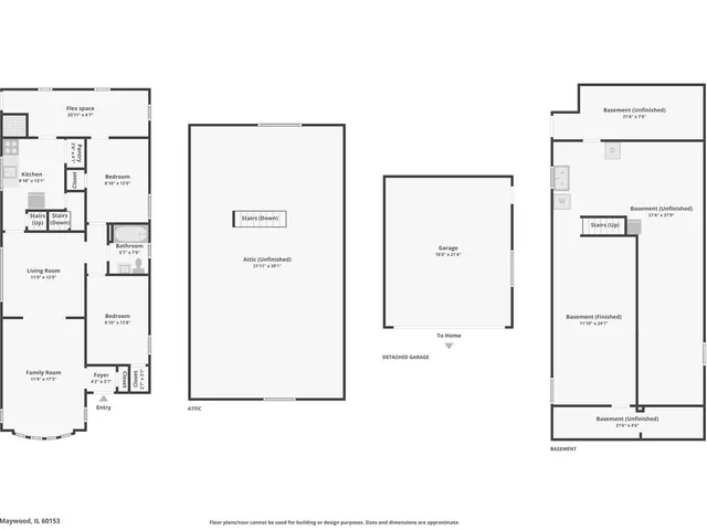 $302,900 | 1910 South 22nd Avenue, Maywood, IL 60153