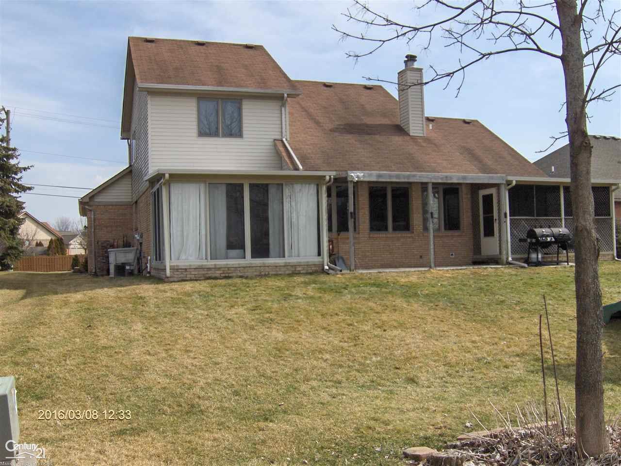 51441 Baker Road New Baltimore, MI 48047 - Photo 3 of 37 Rear of Home