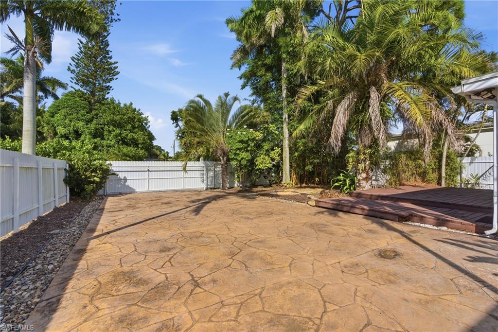 1235 Rordon Avenue Naples, FL 34103 - Photo 39 of 50 a view of backyard with green space