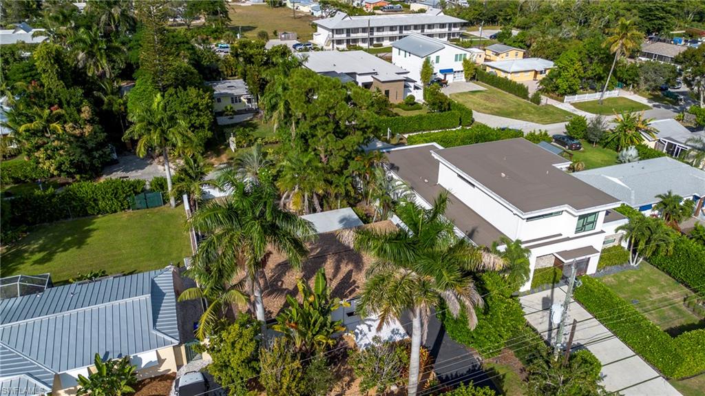 1235 Rordon Avenue Naples, FL 34103 - Photo 45 of 50 an aerial view of residential houses with outdoor space and street view