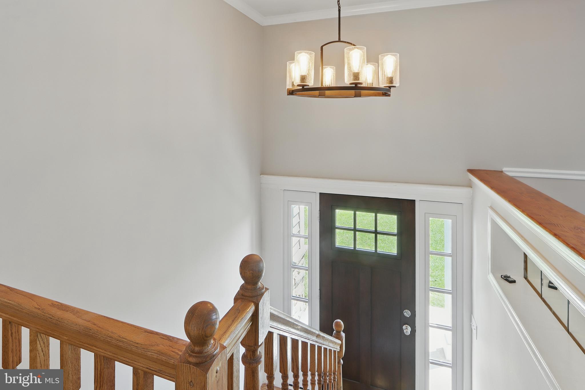 13228 Jesse Smith Road Mount Airy, MD 21771 - Photo 9 of 47 a view of entryway with chandelier