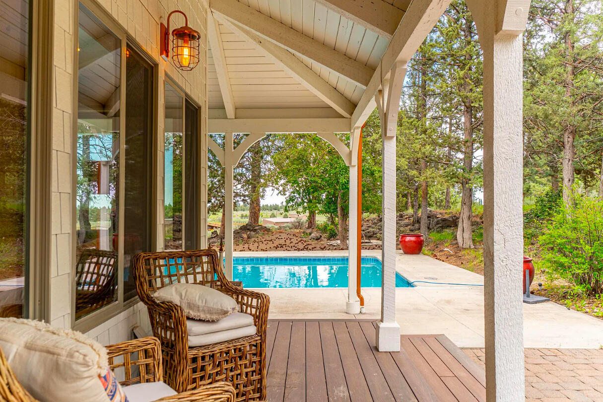 60359 Arnold Market Road Bend, OR 97702 - Photo 27 of 64 multiple decks poolside for grilling and outdoor living