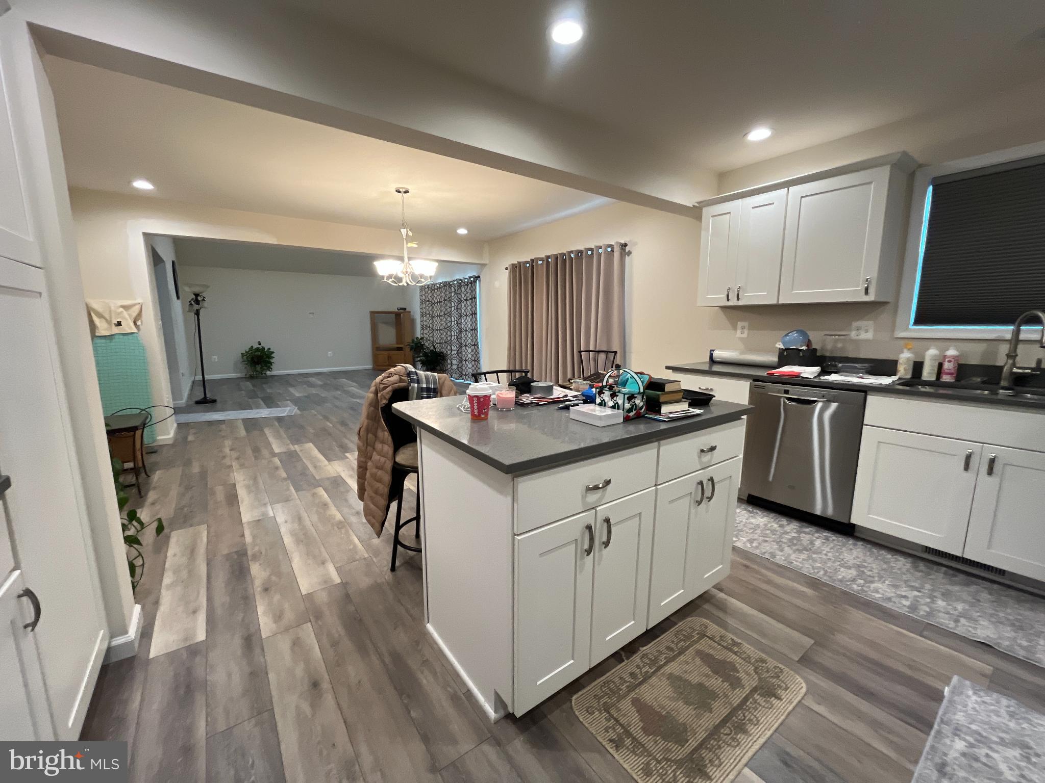 13046 Monterey Lane Blue Ridge Summit, PA 17214 - Photo 27 of 32 Modern kitchen flows into spacious living area.