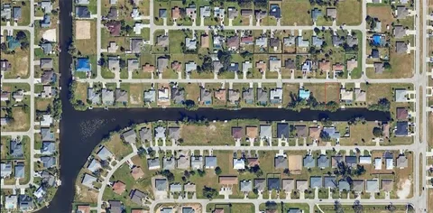 a front view of a building