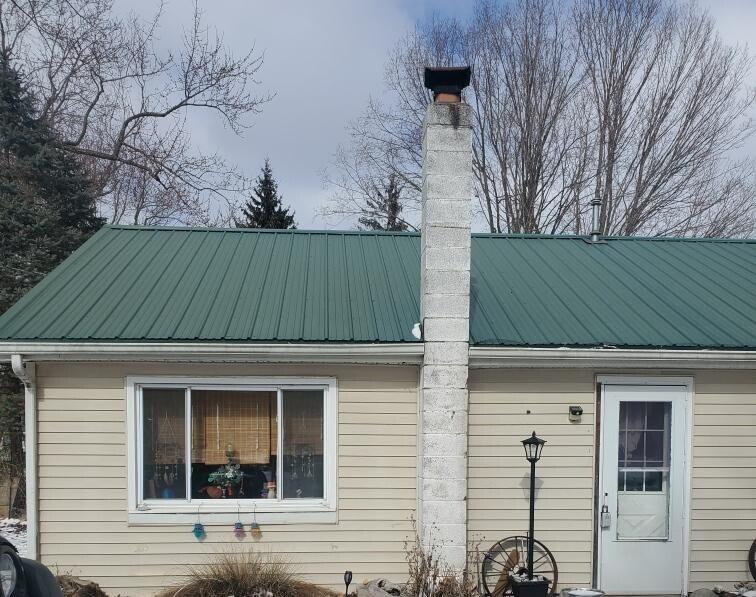 4039 North Pleasant Road Hillsdale, MI 49242 - Photo 8 of 14 Chimny side