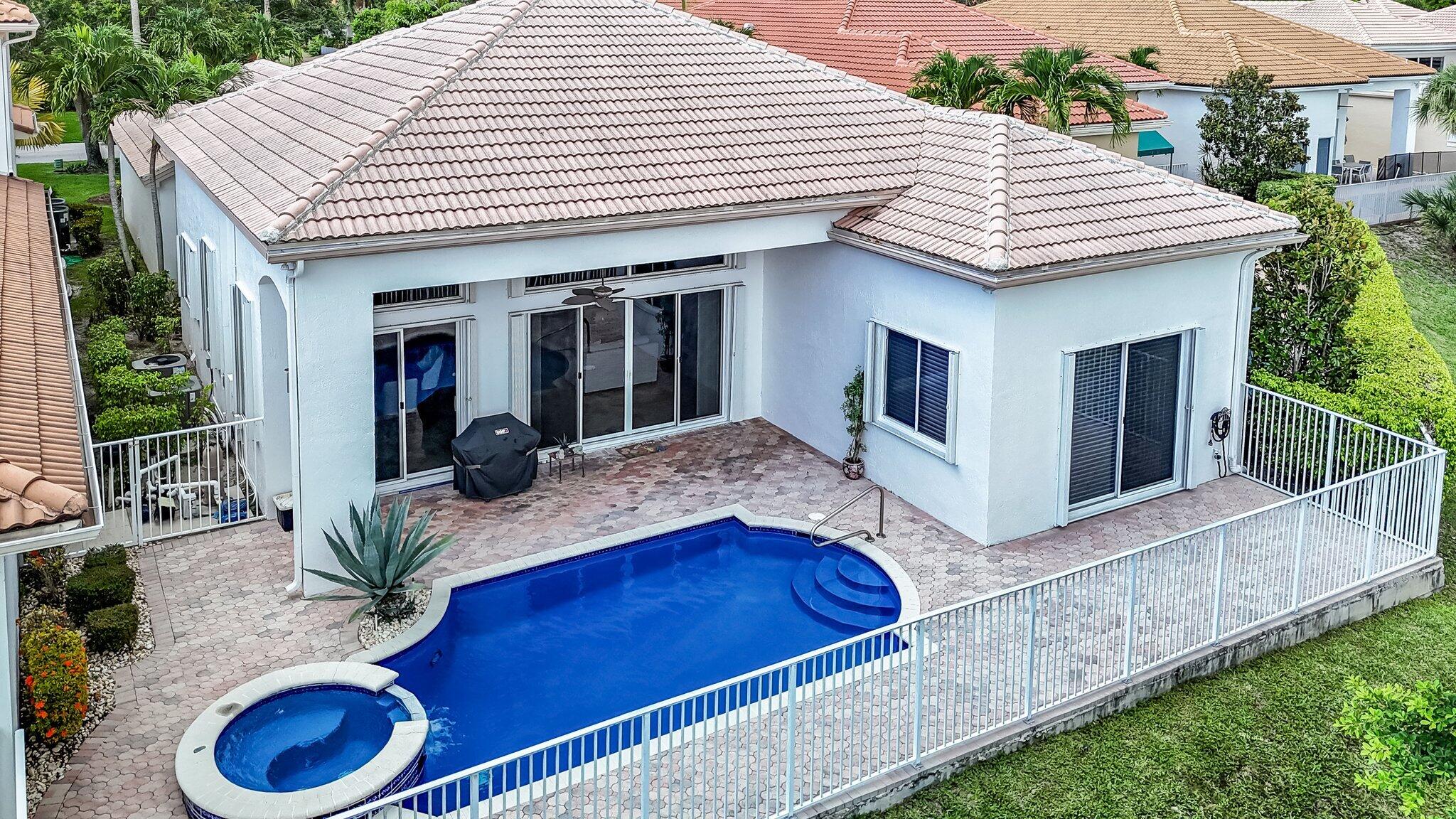 7011 Mallorca Crescent Boca Raton, FL 33433 - Photo 1 of 42 Aerial of Backyard