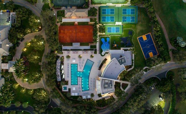 7011 Mallorca Crescent Boca Raton, FL 33433 - Photo 41 of 42 Evening Aerial