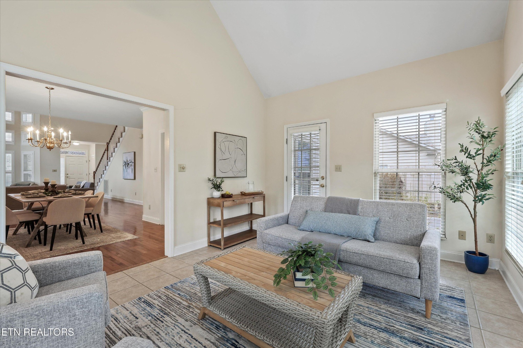 316 English Station Road Knoxville, TN 37934 - Photo 17 of 45 a living room with furniture and a large window