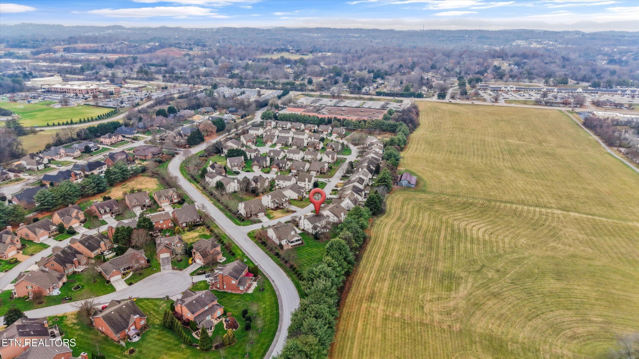 316 English Station Road Knoxville, TN 37934 - Photo 40 of 45 an aerial view of multiple house