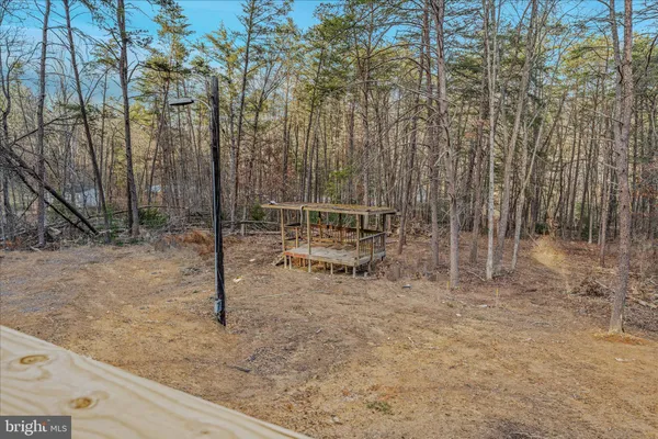 a view of an outdoor space with trees