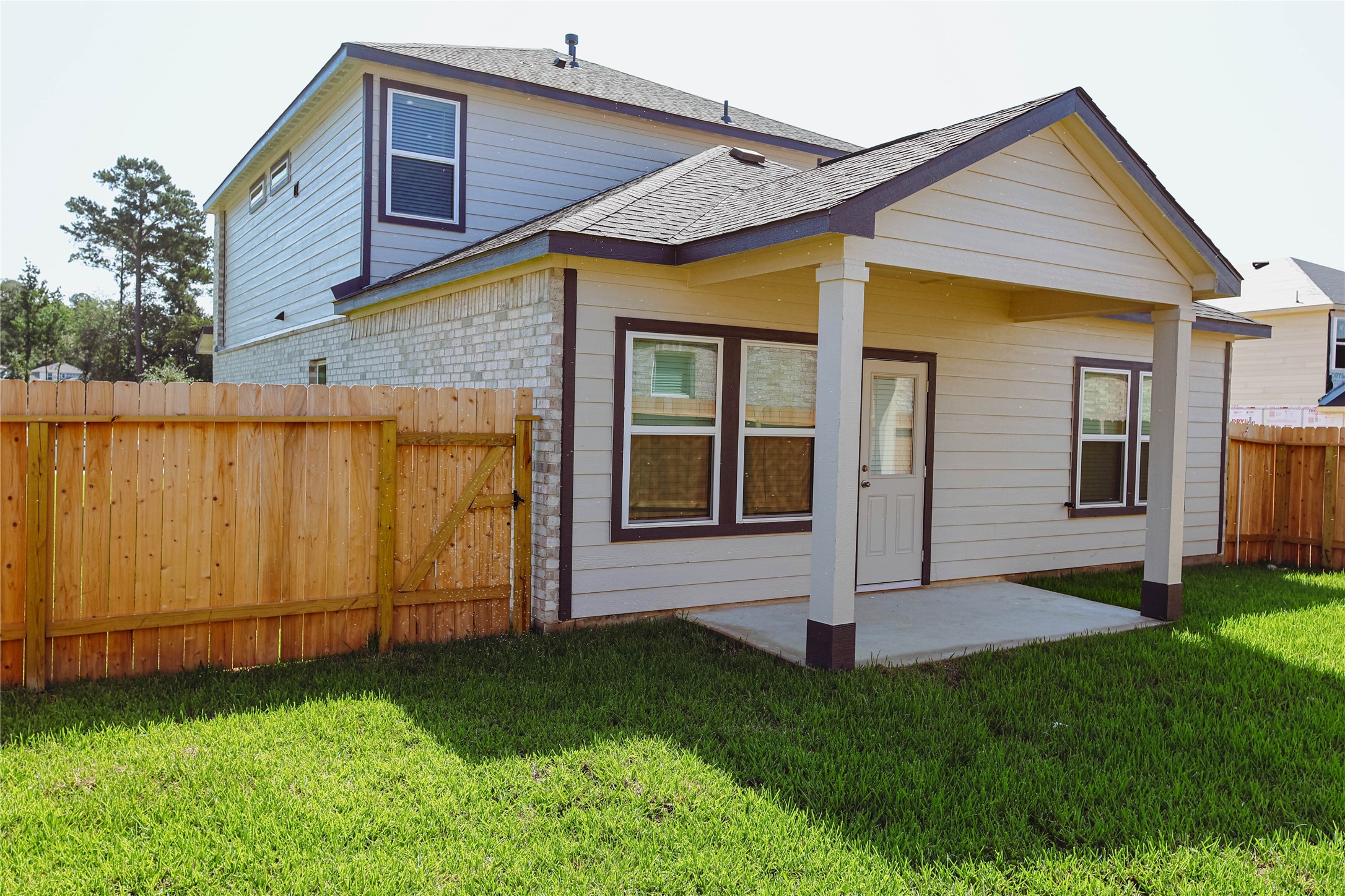 16 Courageous Way Magnolia, TX 77354 - Photo 12 of 19 a view of a house with backyard