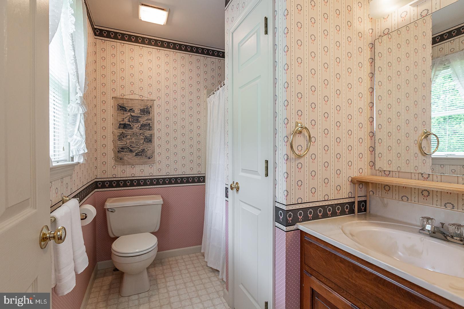 1 Hurst Boulevard Lititz, PA 17543 - Photo 35 of 62 a bathroom with a granite countertop sink toilet and shower