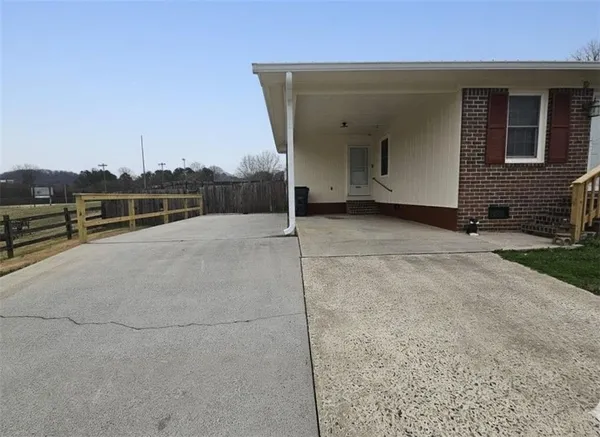 a view of outdoor space and yard