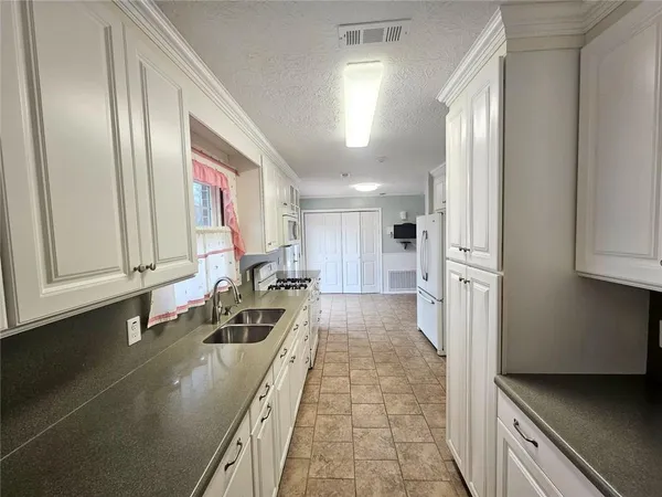 a very nice looking room with a large window