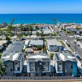 a view of city and ocean