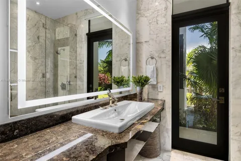 a outdoor living space with furniture and garden view