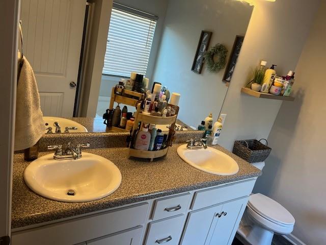 5 Willowrun Drive Rome, GA 30165 - Photo 28 of 43 a bathroom with a sink a mirror and a toilet