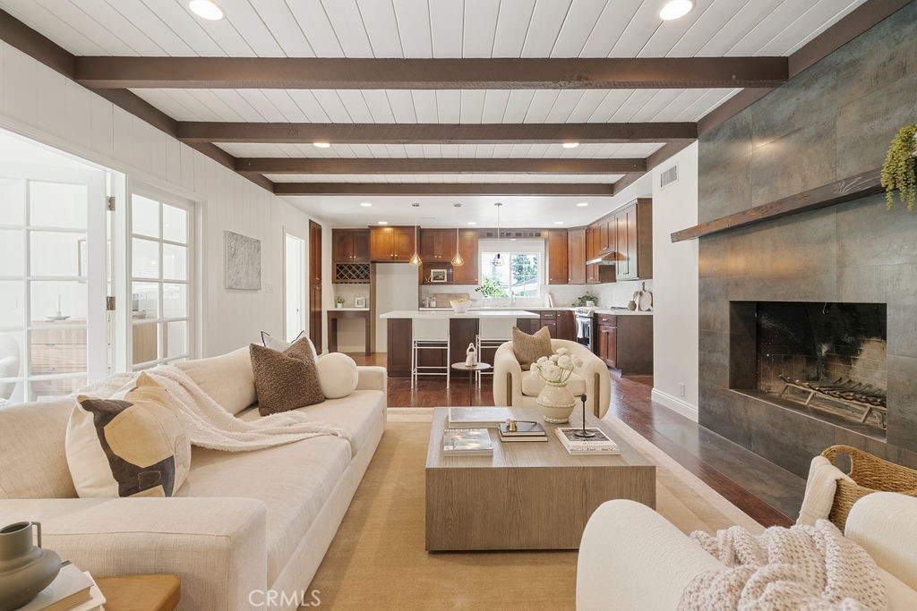 840 Rainbow Drive Glendora, CA 91741 - Photo 14 of 74 a living room with furniture and a fireplace