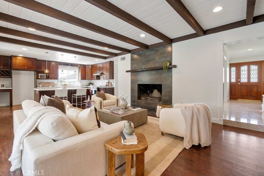 840 Rainbow Drive Glendora, CA 91741 - Photo 15 of 74 a living room with furniture and a fireplace