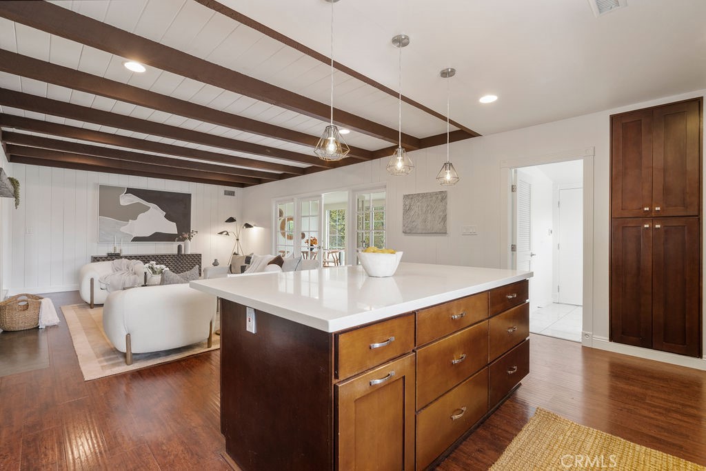 840 Rainbow Drive Glendora, CA 91741 - Photo 24 of 74 a kitchen with a sink cabinets and wooden floor