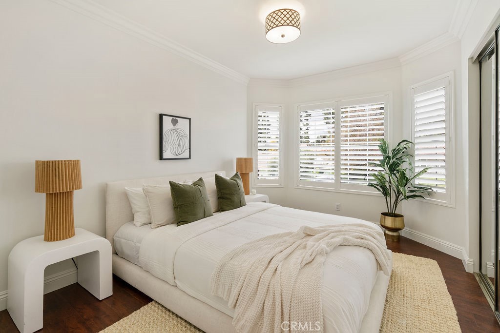 840 Rainbow Drive Glendora, CA 91741 - Photo 31 of 74 a bedroom with a bed and a lamp