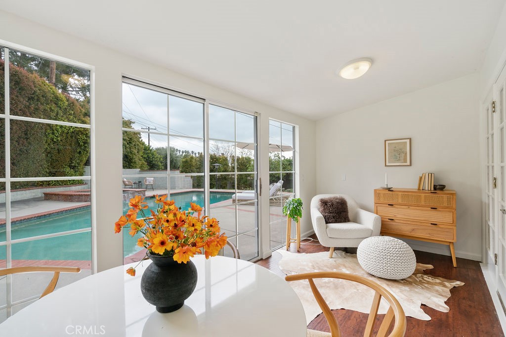 840 Rainbow Drive Glendora, CA 91741 - Photo 50 of 74 a living room with furniture and a floor to ceiling window