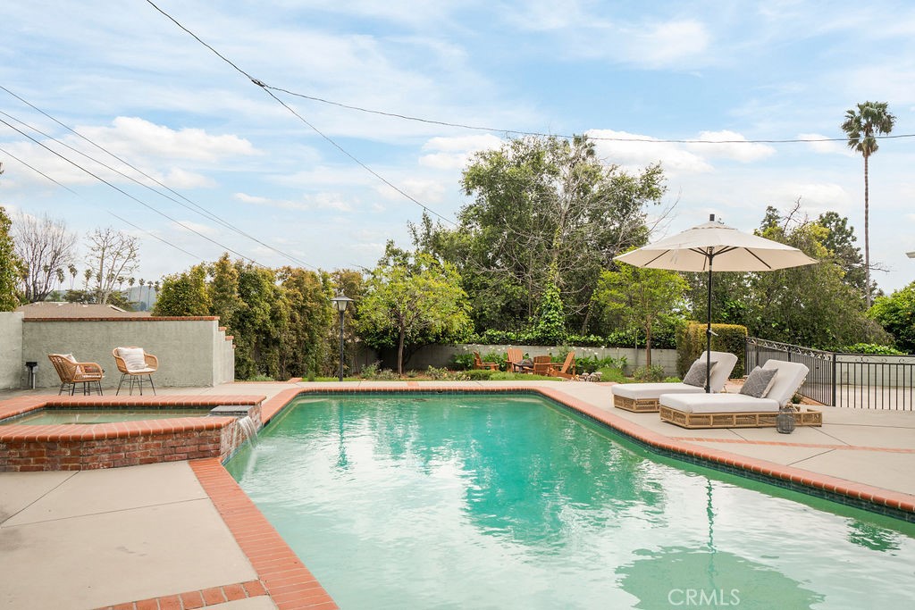 840 Rainbow Drive Glendora, CA 91741 - Photo 54 of 74 a view of a swimming pool with lounge chair