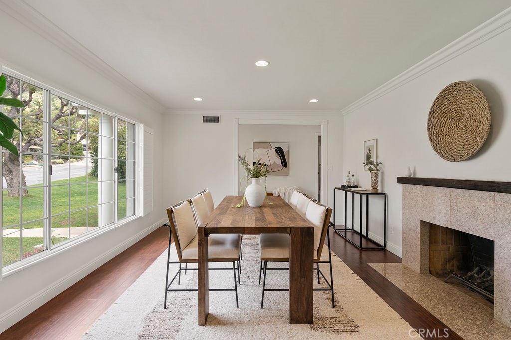 840 Rainbow Drive Glendora, CA 91741 - Photo 8 of 74 a view of a dining room with furniture window and wooden floor