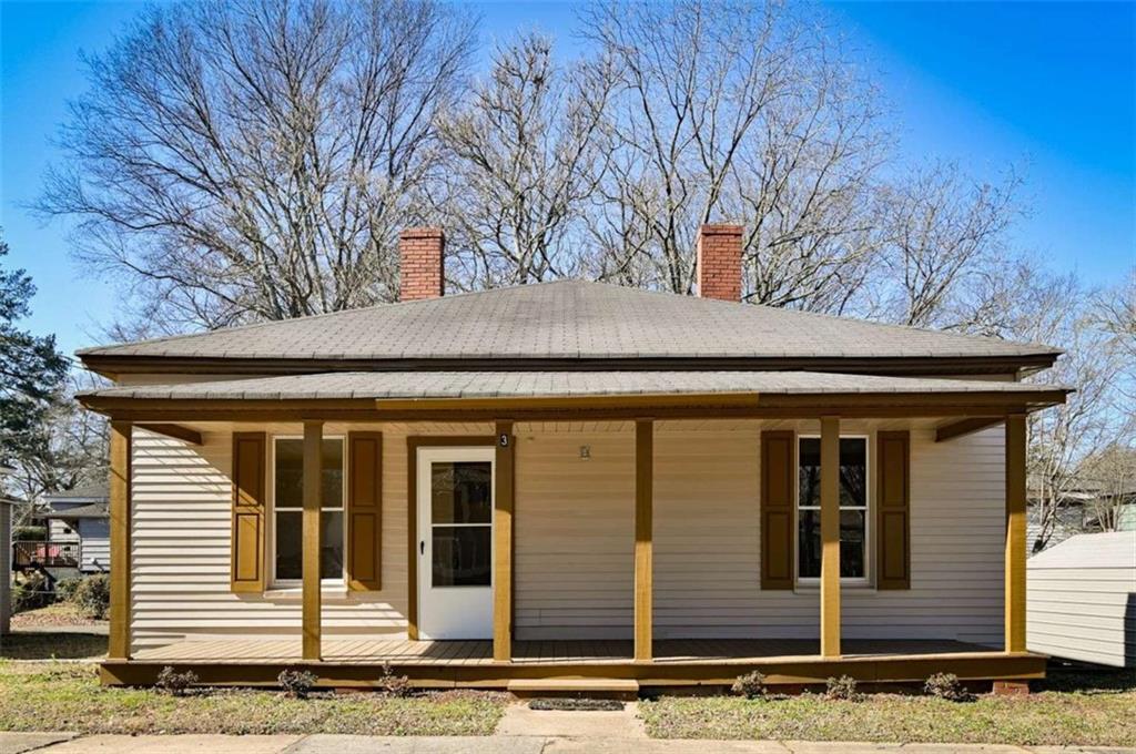 front view of a house