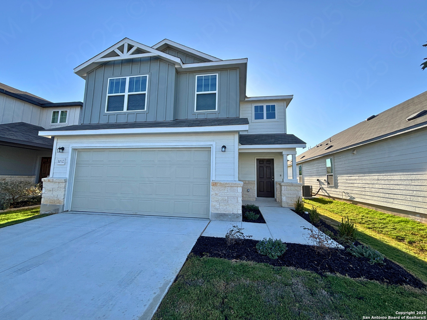 1032 Oriole Way Marion, TX 78124 - Photo 2 of 18 a front view of a house with a yard